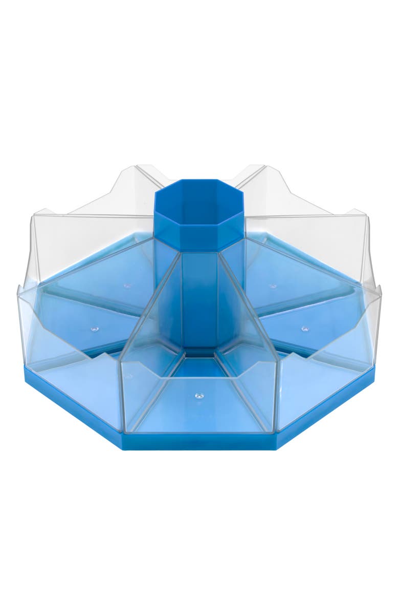 Junior Learning Classroom Caddie Blue 360° Spinning Organizer, 8 Trays, Main, color, Multicolored