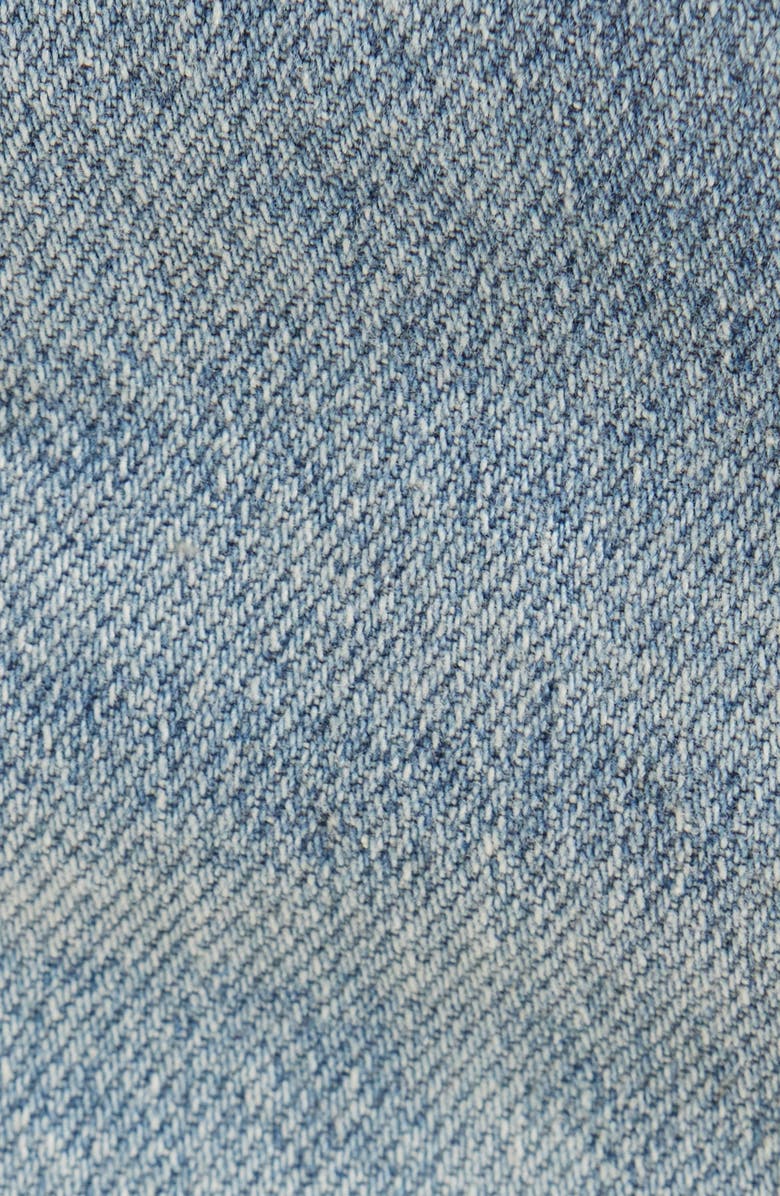 PacSun Evalina Raw Hem Denim Miniskirt, Alternate, color,