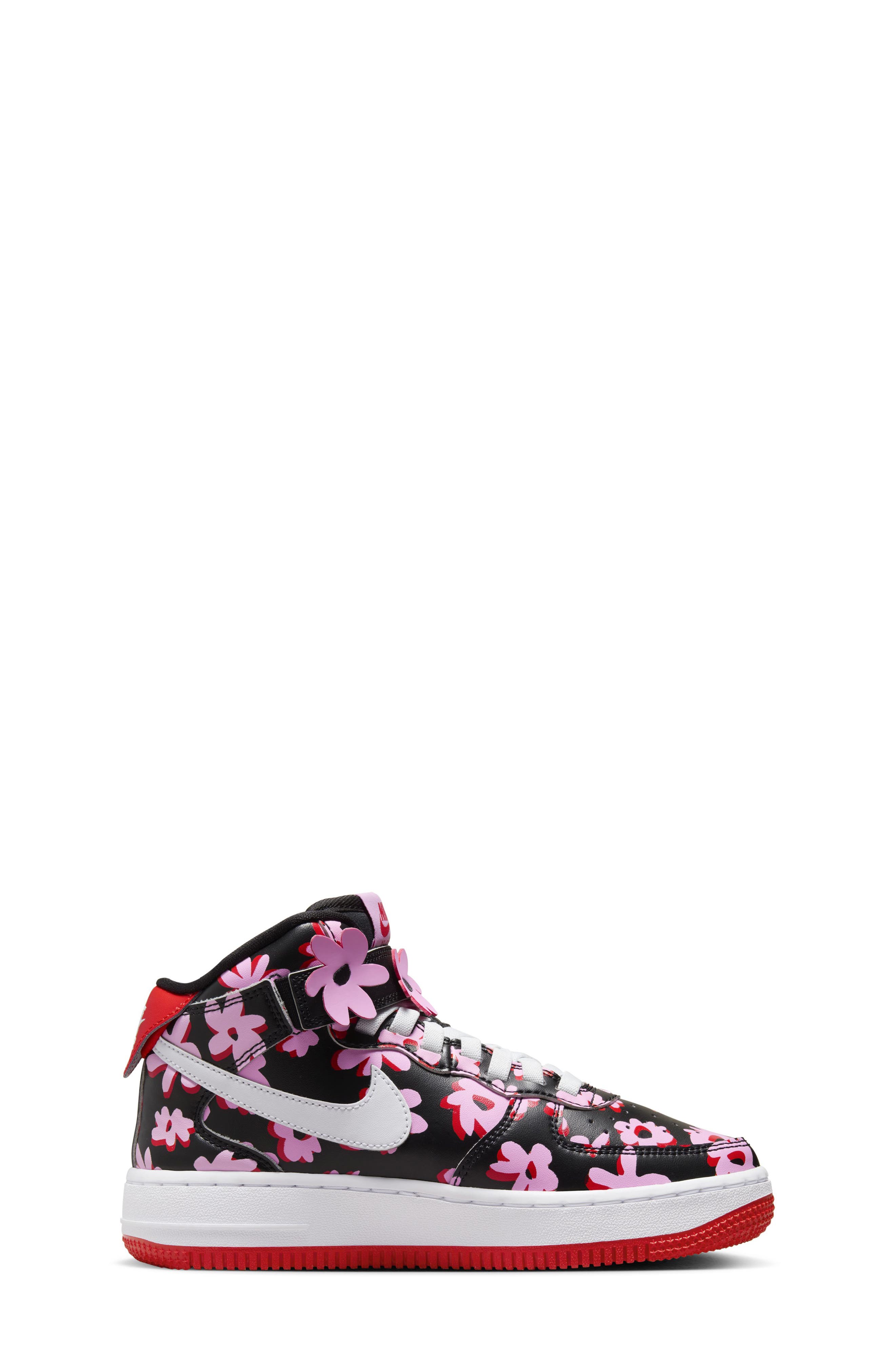 Nike Kids' Air Force 1 Mid EasyOn SE Sneaker, Alternate, color, 