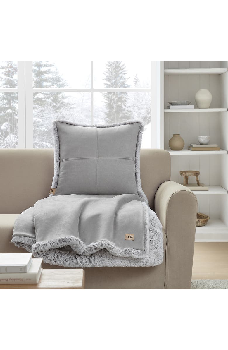 UGG<sup>®</sup> Wyatt Accent Pillow, Alternate, color, Seal