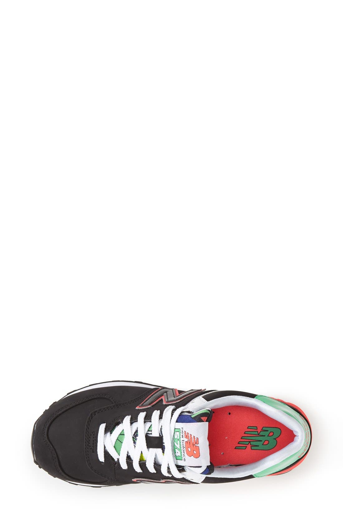 '574 Classic' Sneaker, Alternate, color, BLACK