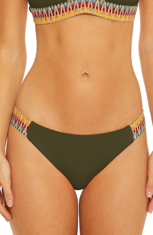Becca Delilah Bikini Bottoms In Bay Leaf
