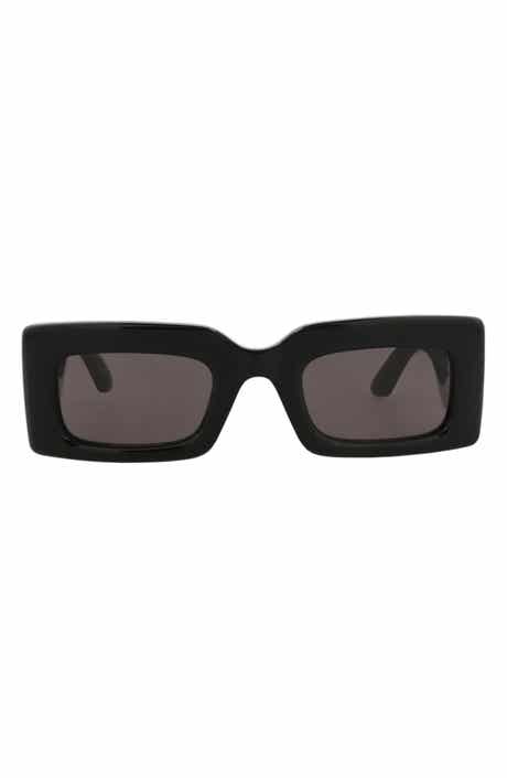 McQueen 50mm Rectangular Sunglasses