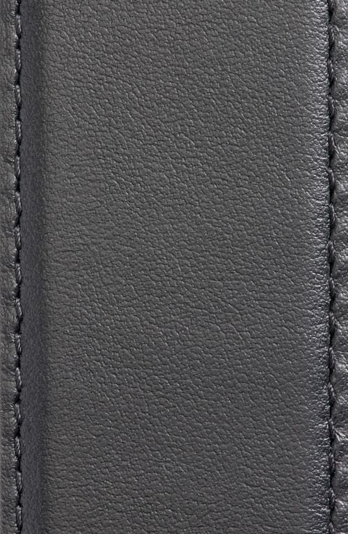 Christian Louboutin Chambeliss Leather Belt In Black