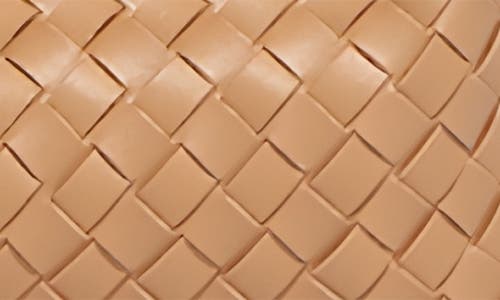 Macrae & Co . Woven Faux Leather Pouch In Brown