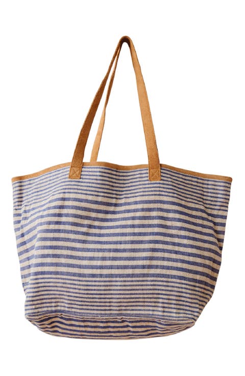 Paloma Stripe Tote Bag