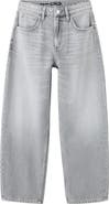 MANGO High Waist Barrel Jeans