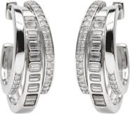NATIVE GEM Triple Threat Huggie Hoop Earrings