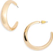 NORDSTROM RACK Angled Hoop Earrings