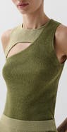 Scalpers Lurex Duo Knit Top