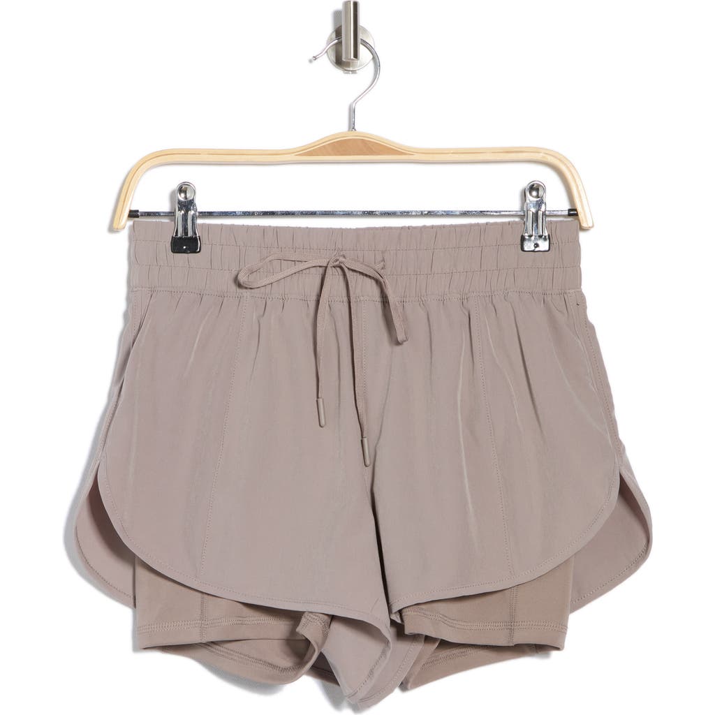 90 Degree By Reflex 2-in-1 Running Shorts In Satellite