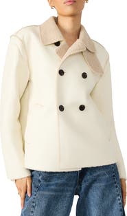 Steve Madden Liv Faux Shearling Coat