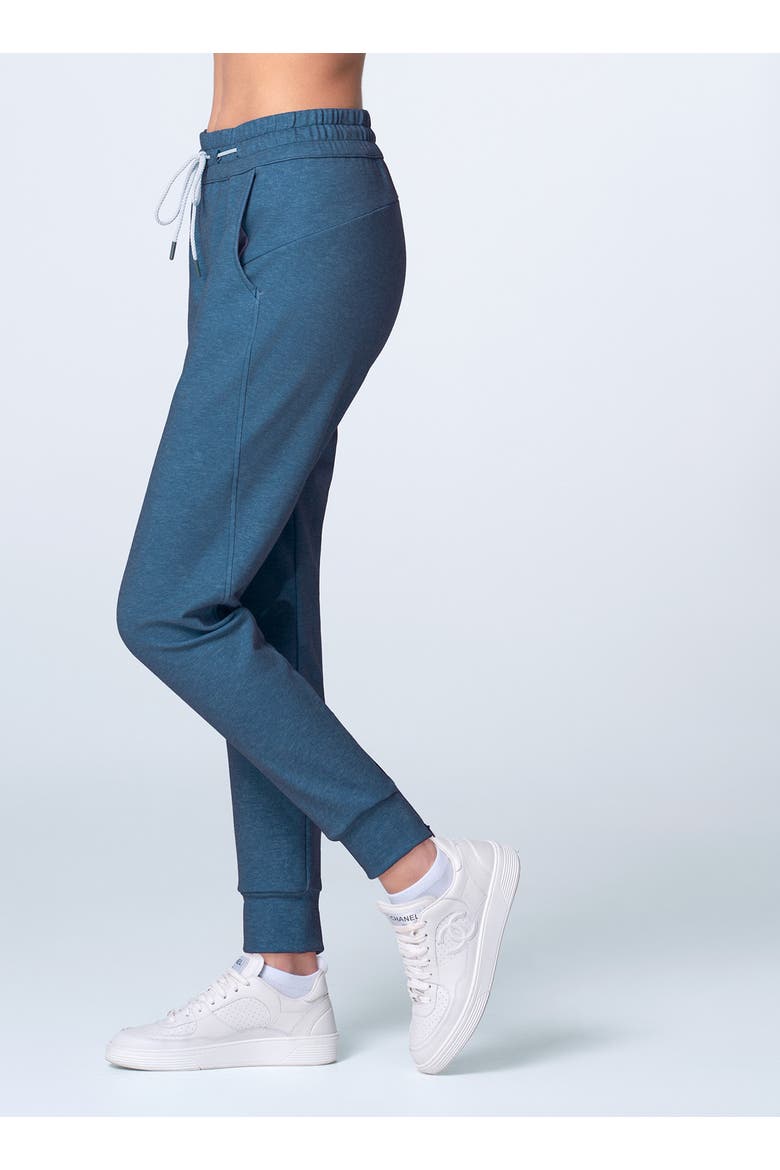 Renew Heather Jogger, Alternate, color, Navy