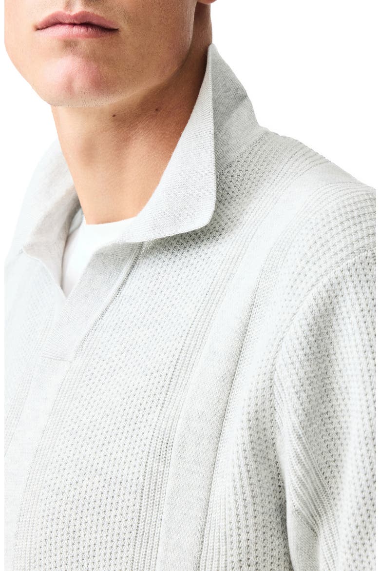 Linwood Cotton Polo, Alternate, color, STEEL