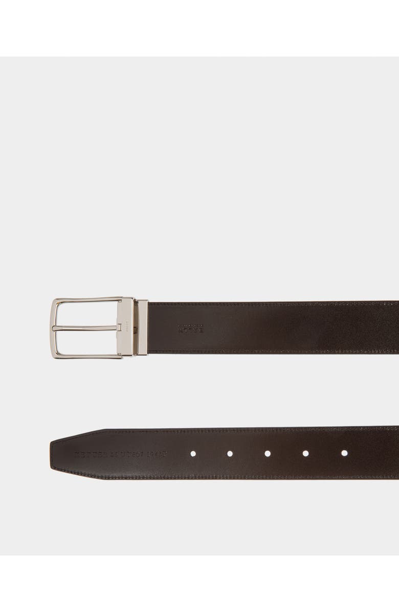 Bally Ketter 35mm Reversible And Adjustable Belt in Leather, Alternate, color, Black/Ebano+Pal