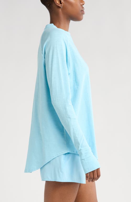 Zella Relaxed Washed 2.0 Long Sleeve Slub Tee