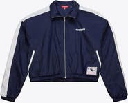 Mitchell & Ness Women's Mitchell & Ness Navy Dallas Cowboys Nylon Full-Zip Jacket