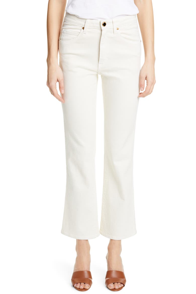 Vivian Bootcut Jeans, Main, color, DENIM IVORY