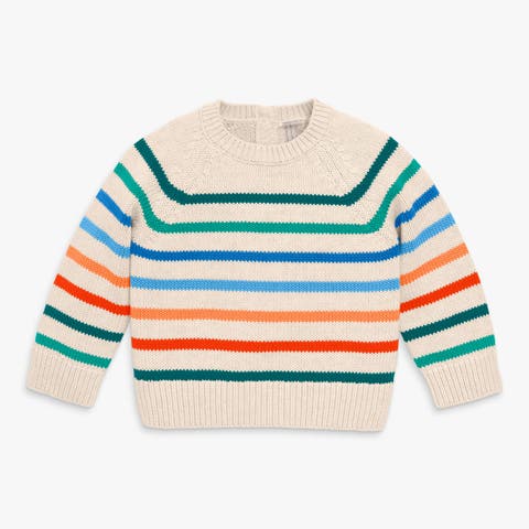 Baby Crewneck Stripe Sweater