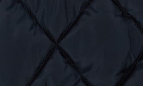 Sam Edelman Patch Pocket Quilted Jacket In Blue