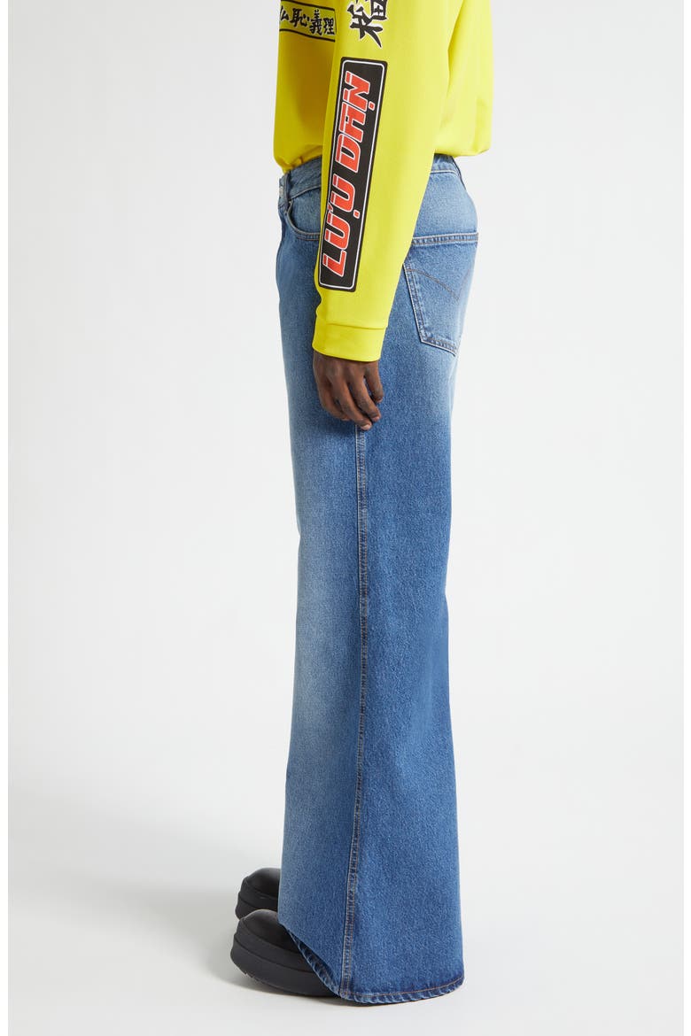 Phat Slouchy Flare Jeans, Alternate, color, LAWLESS
