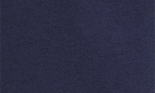 Sporty And Rich Sporty & Rich Health & Wellness Club Cotton Graphic Sweatpants In Dark Navy