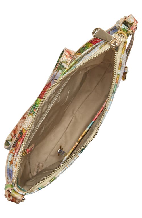Brahmin Katie Croc Embossed Leather Crossbody Bag