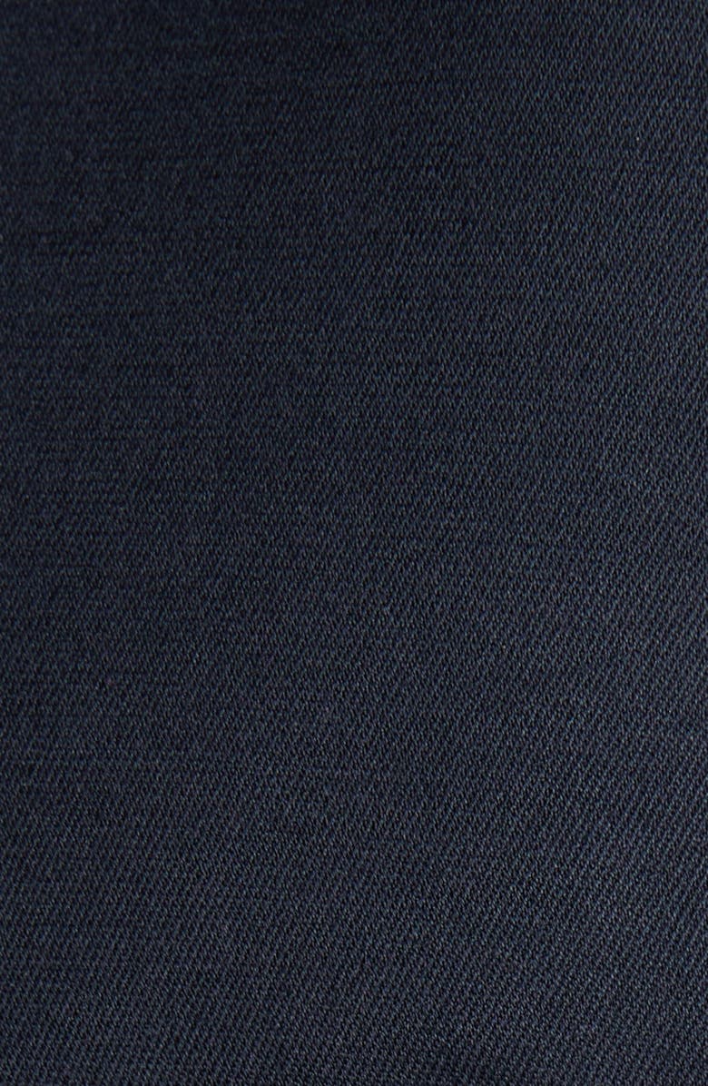 Bottega Veneta Leather Pocket Compact Twill Crop Jacket, Alternate, color, 