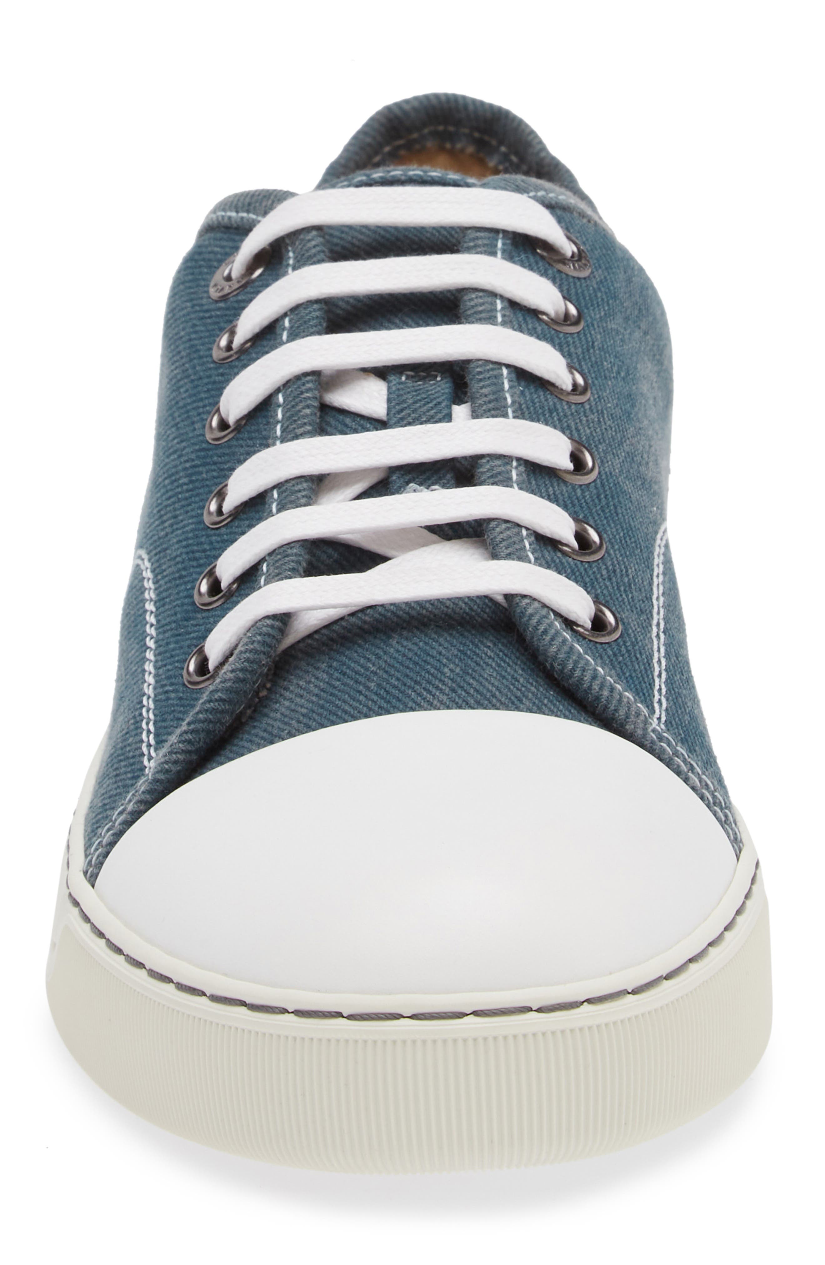 Lanvin Cap Toe Sneaker, Alternate, color, 