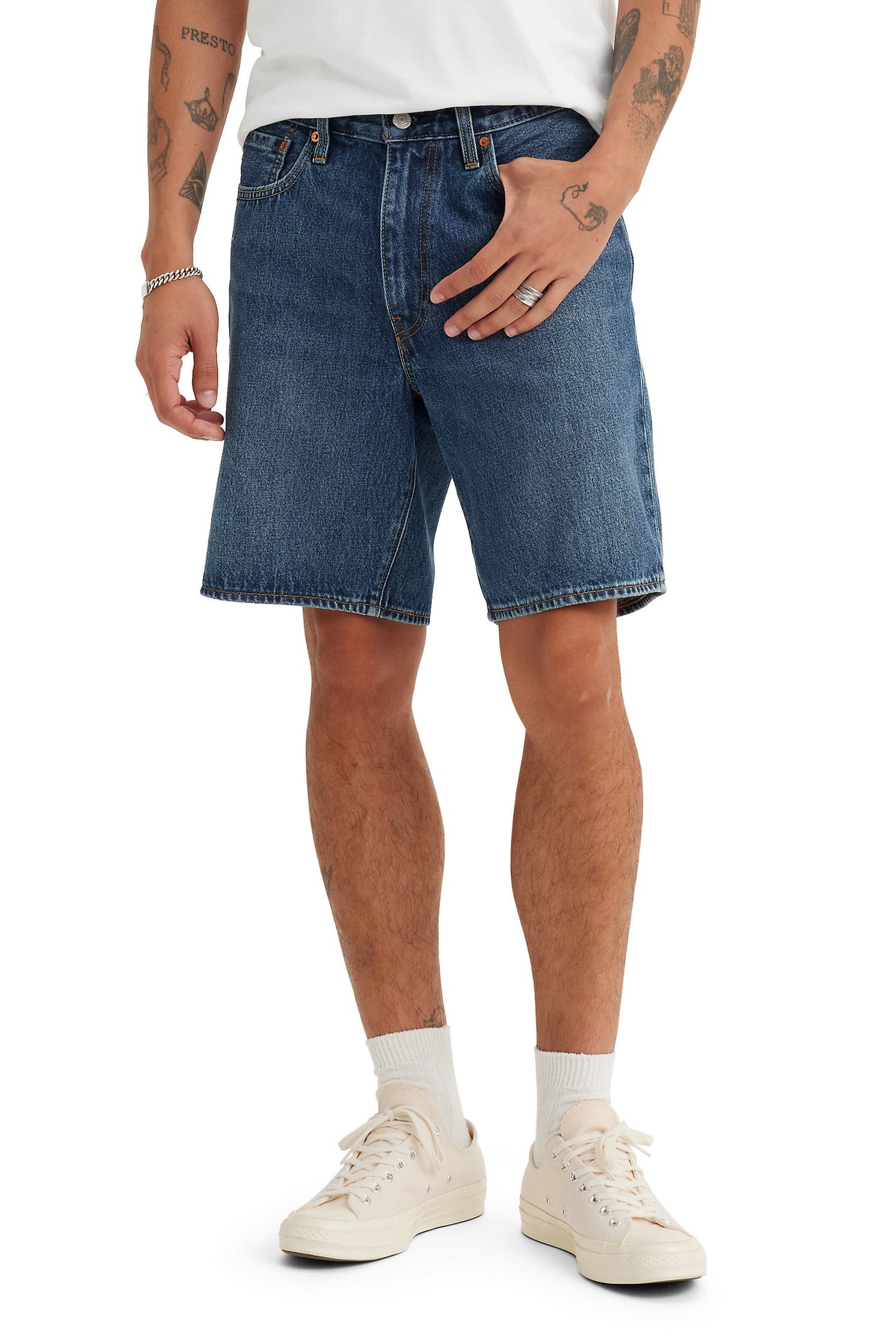 468 Loose Denim Shorts