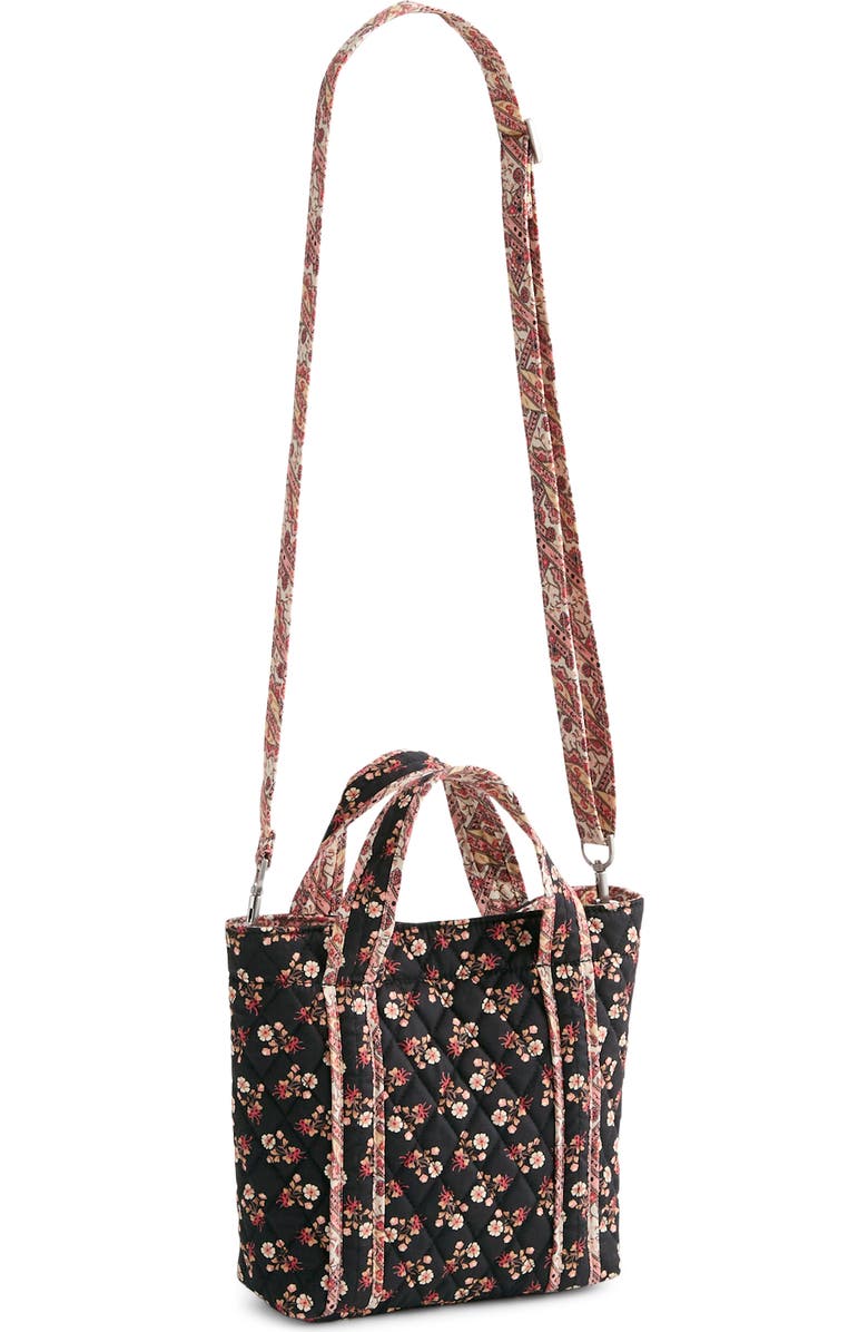 VERA BRADLEY Mini Hathaway Ditsy Floral Quilted Reversible Tote, Alternate, color, Melissa Ditsy