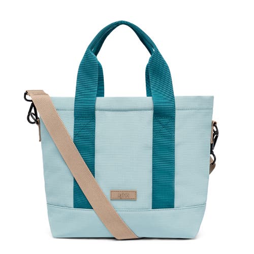 Lefrik Strata Mini Tote Bag In Sky Blue