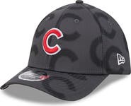 New Era Men's New Era  Gray Chicago Cubs Halftone 39THIRTY Flex Hat