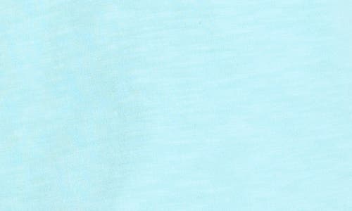Shop Nzt By Nic+zoe Ruched Elbow Sleeve Split V-neck T-shirt In Maui
