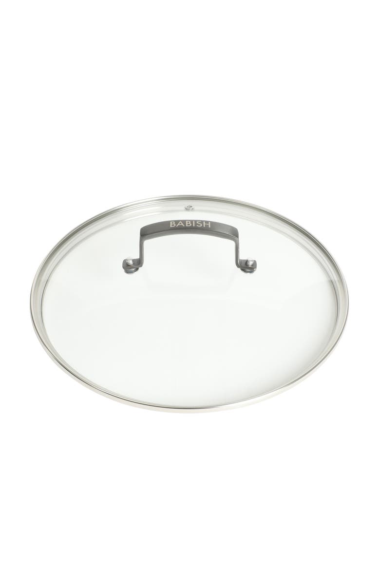 8 Quart Tri Ply Stainless Steel Stock Pot with Glass Lid & Black Handles Dutch Oven, Oven Safe, Dishwasher Safe, Alternate, color, Stainless Steel