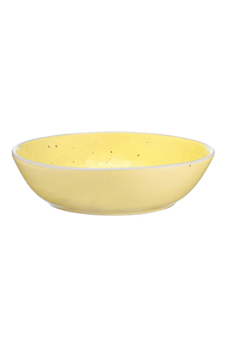 Stone Lain Elena Stoneware 4-Piece Bowl Set, Main, color, Yellow