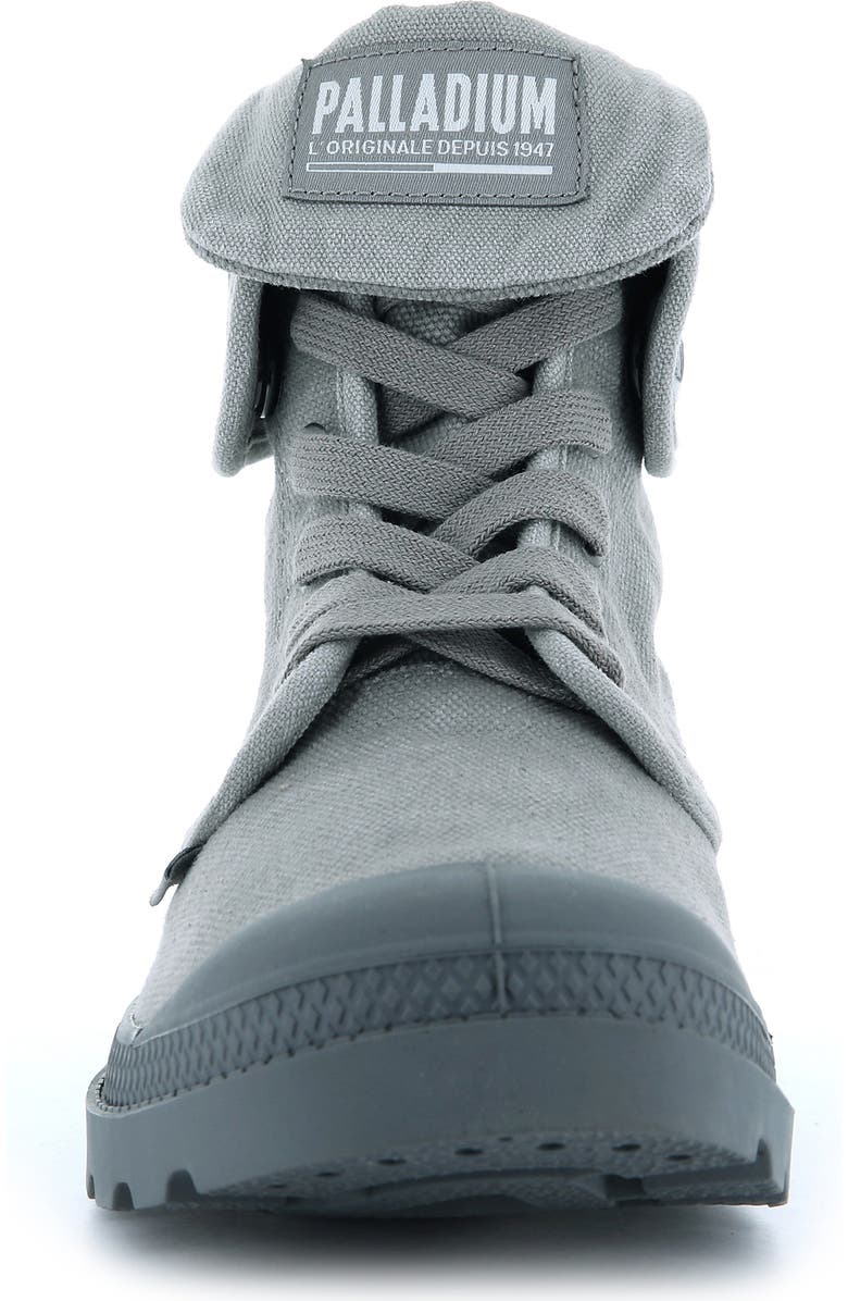 Palladium 'Baggy' Canvas Boot, Alternate, color, Titanium/ High Rise