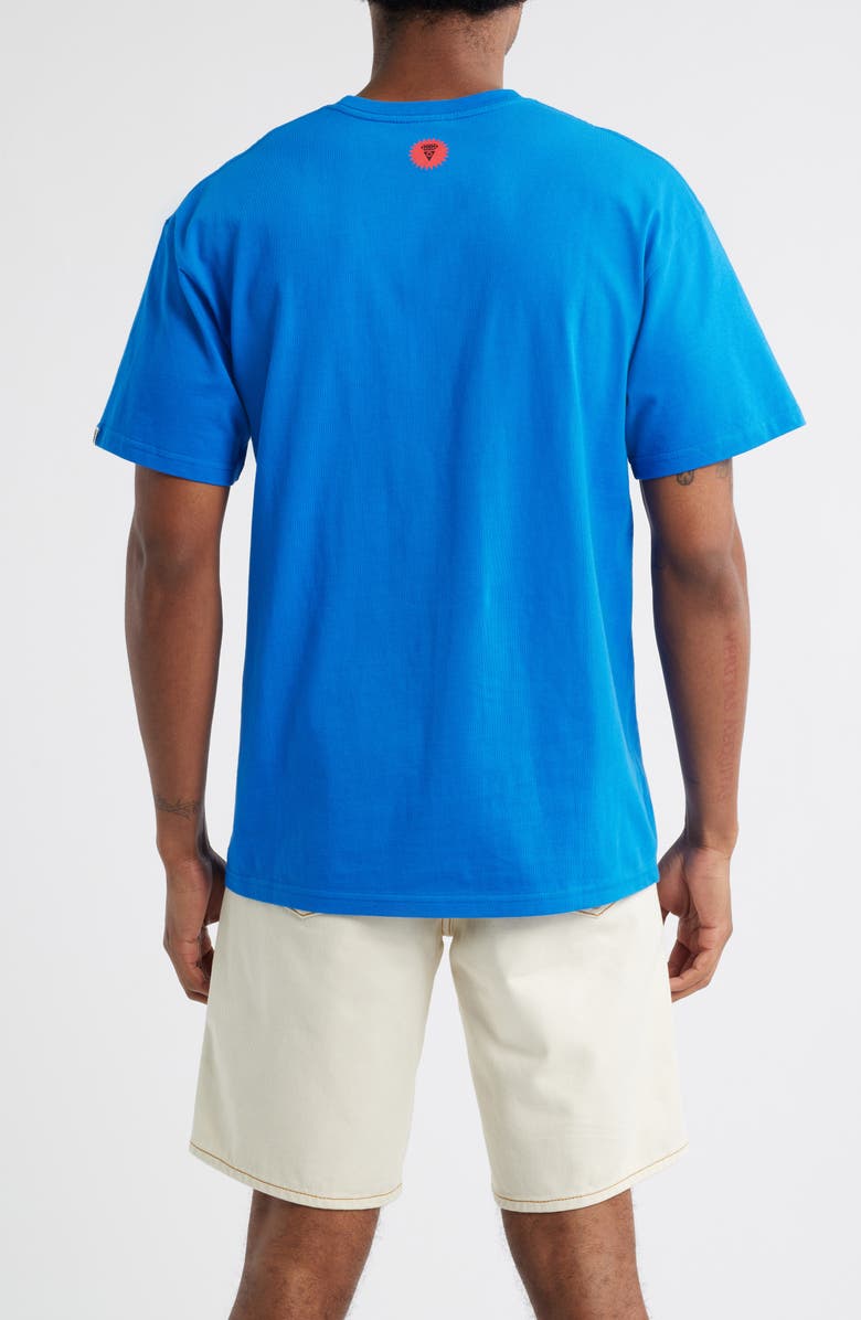 ICECREAM Checker Graphic T-Shirt, Alternate, color, Victoria Blue