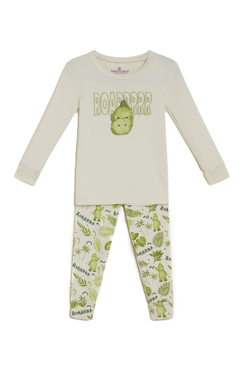 Warmies Dinosaur PJ Set, Main, color, Multi Color