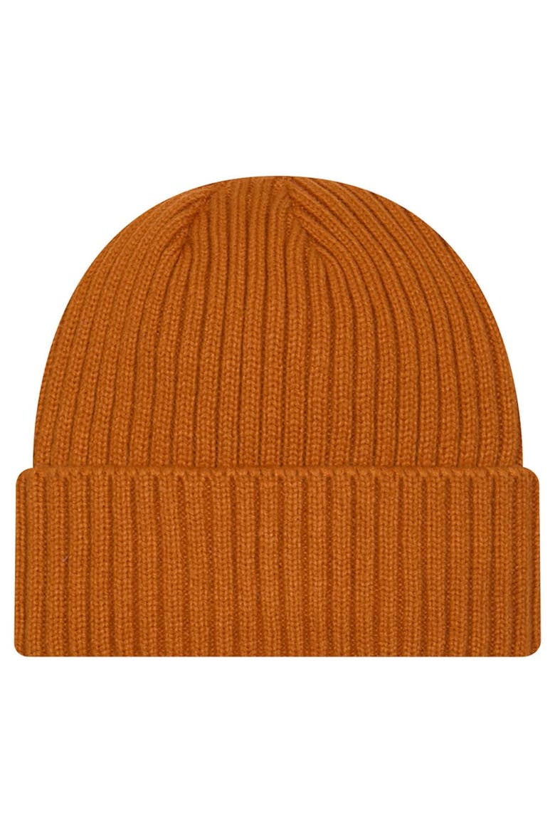 Men's New Era Brown Minnesota Vikings Color Pack Cuffed Knit Hat, Alternate, color, Brown
