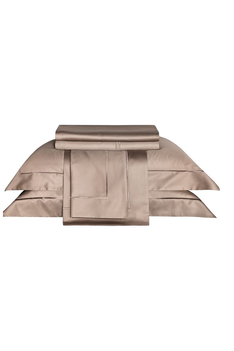 Rhapsody Duvet Cover, Main, color, Brown