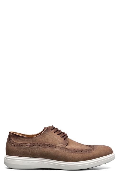 Stacy Adams Trudell Wingtip Oxford In Sand