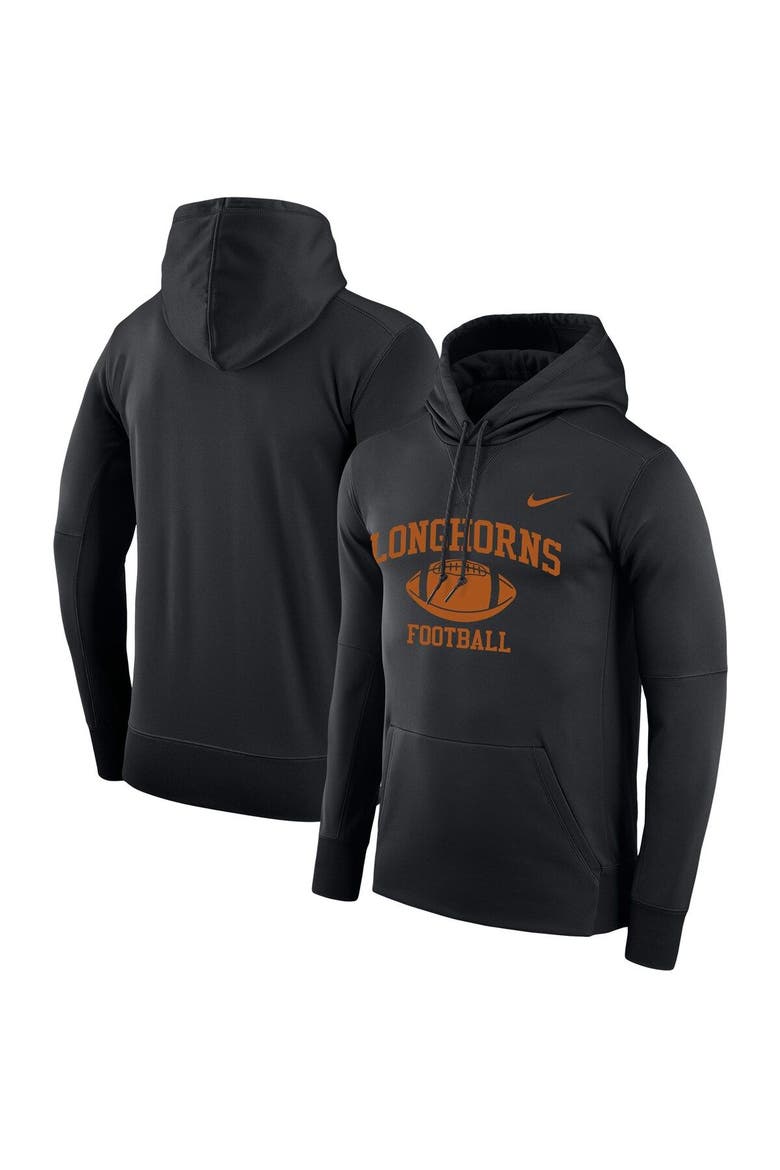 Men's Nike Black Texas Longhorns Big & Tall Legend Retro Football Performance Pullover Hoodie, Alternate, color, Black