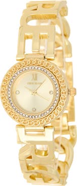 True Religion Crystal Logo Bracelet Strap Watch, 28mm