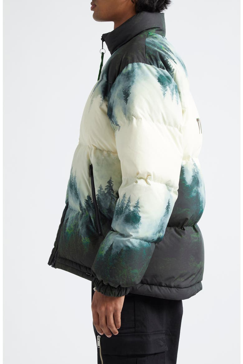 'Twin Peaks' Down Puffer Jacket, Alternate, color, IVORY BASE