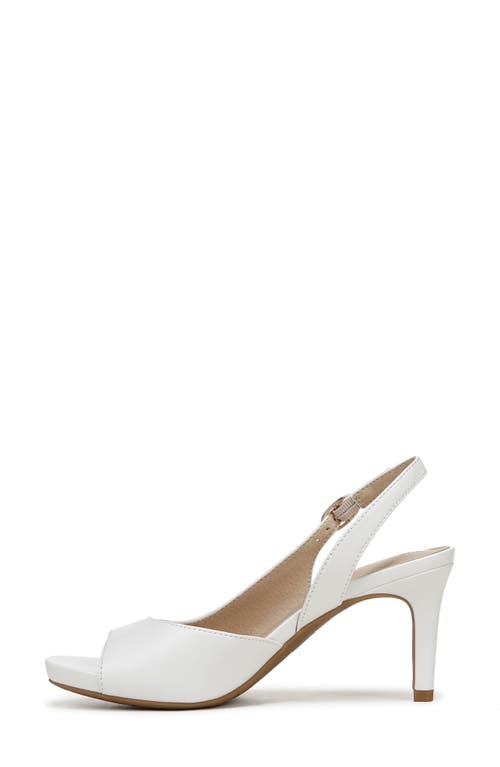 LIFESTRIDE LIFESTRIDE TELLER SLINGBACK PEEP TOE PUMP