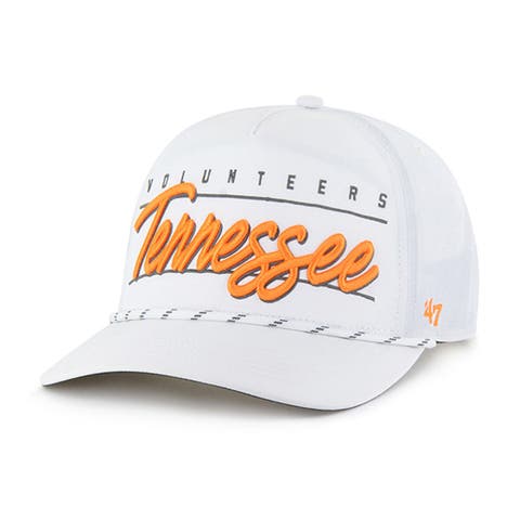 Men's '47 White Tennessee Volunteers Condor Hitch brrr° Adjustable Hat