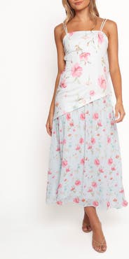 Petal & Pup Renata Floral Strappy Maxi Dress