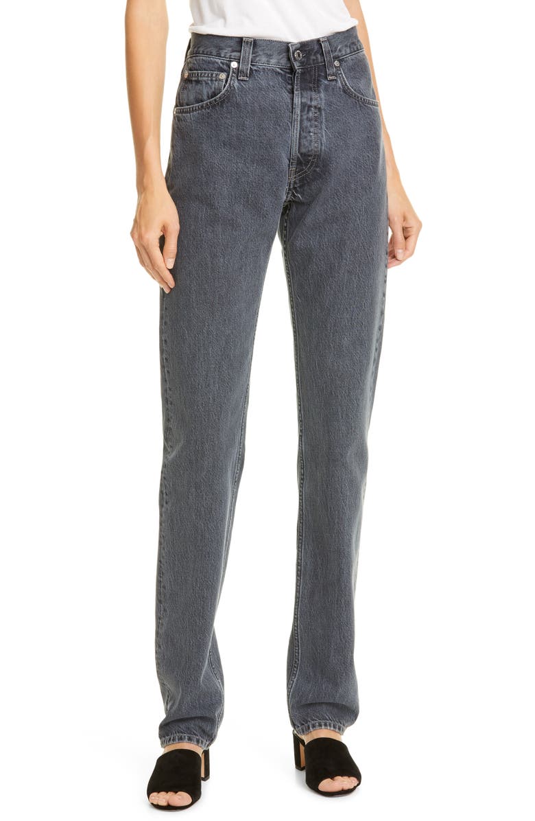 Helmut Lang Masc Hi Straight Leg Jeans, Main, color,