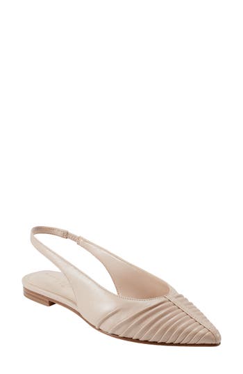 Marc Fisher Ltd Dalatee Slingback Pointed Toe Flat